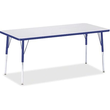 Jonti-Craft TABLE, RECTANGLE, 30X72, GY/BE JNT6413JCA003